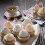Ποιοτικές χάρτινες επιλογές για cupcakes με γκλίτερ, κούφιες επιλογές για cupcakes γάμου, 6