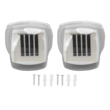 Applique solari impermeabili IP65, lampada solare anti-fulmine con ricarica rapida per esterni, cortile e giardino.