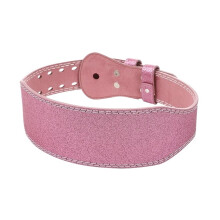 Fitness Weightlifting Belt For Powerlifting Waist Support M Size Pink Purple Women And Men Gym Strength Training Belt