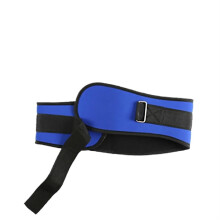 Weight Lifting Belt Size L For Men And Women Blue 1 Piece Gym Belt For Squat Or Deadlift Powerlifting