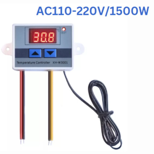 Διακόπτης θερμοκρασίας οθόνης LED Κανένας AC110-220V/1500W DC12V/120W DC24V 2