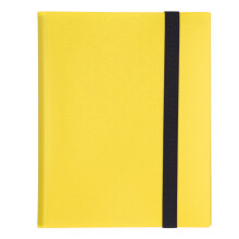 Álbum fichário para coleção de cartas colecionáveis, à prova d'água, com 9 bolsos, design de carregamento lateral e material premium para