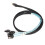 High Density Storage Cable with Reliable Data Transfer, Fast Data Access SAS Breakout Cable for RAID Controller Compatibility Featuring Stainless 8