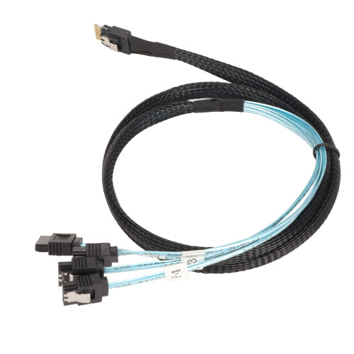 RAID Controller Compatibility Cable for High-throughput Interface, Reliable Data Transfer Internal SAS to SATA Breakout with Easy Routing Design and 2
