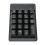 Numeric Keypad Bluetooth Connection Wireless Compact Design With 19 U Shaped Concave Keys Compatible With Windows Systems Professional Chip Set For 3
