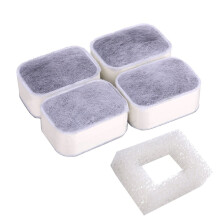 Filtro in ceramica per distributore d'acqua per animali domestici, migliora il gusto dell'acqua. Filtro a carbone di ricambio. Filtro per l'acqua.