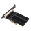 Προηγμένη λύση ψύκτρας M.2NVME σε PCIe προσαρμογέας, διεπαφή Pcie υψηλού εύρους ζώνης 3