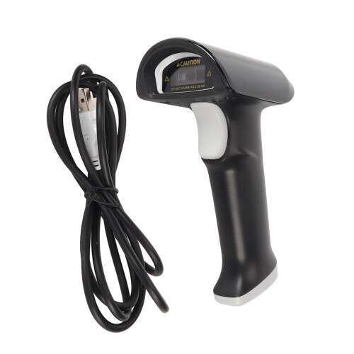 Highly Accurate Barcode Scanner, Handheld Automatic Rechargeable Reader with Wireless Connection and Multi-language Support for Effortless Inventory 2