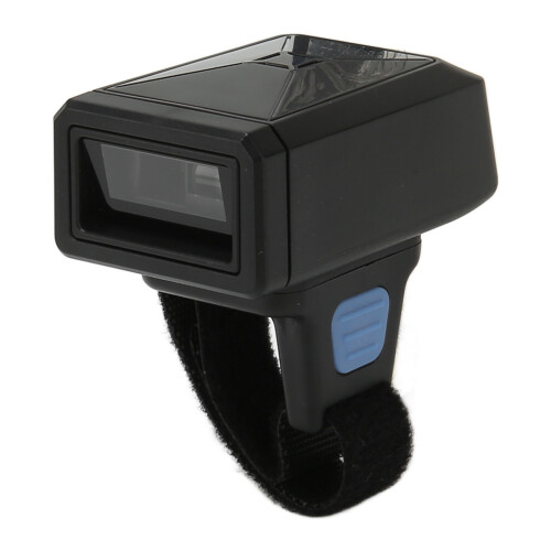 Efficient Barcode Ring Scanner, Wearable Ring Design for Quick Barcode Scanning, Multi-language Support Barcode Reader for Windows, Mac, Android, iOS 1