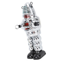 Metall-Zaunroboter für Erwachsene, Uhrwerk,