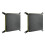 2X Sac de Boxe en Mousse Carrée Focus Target Wall Punching Bag Solid Wall Fighting Pad 1