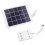 3W 5V Portable Solar Panel Battery Charger, 16.2x12.3cm 4