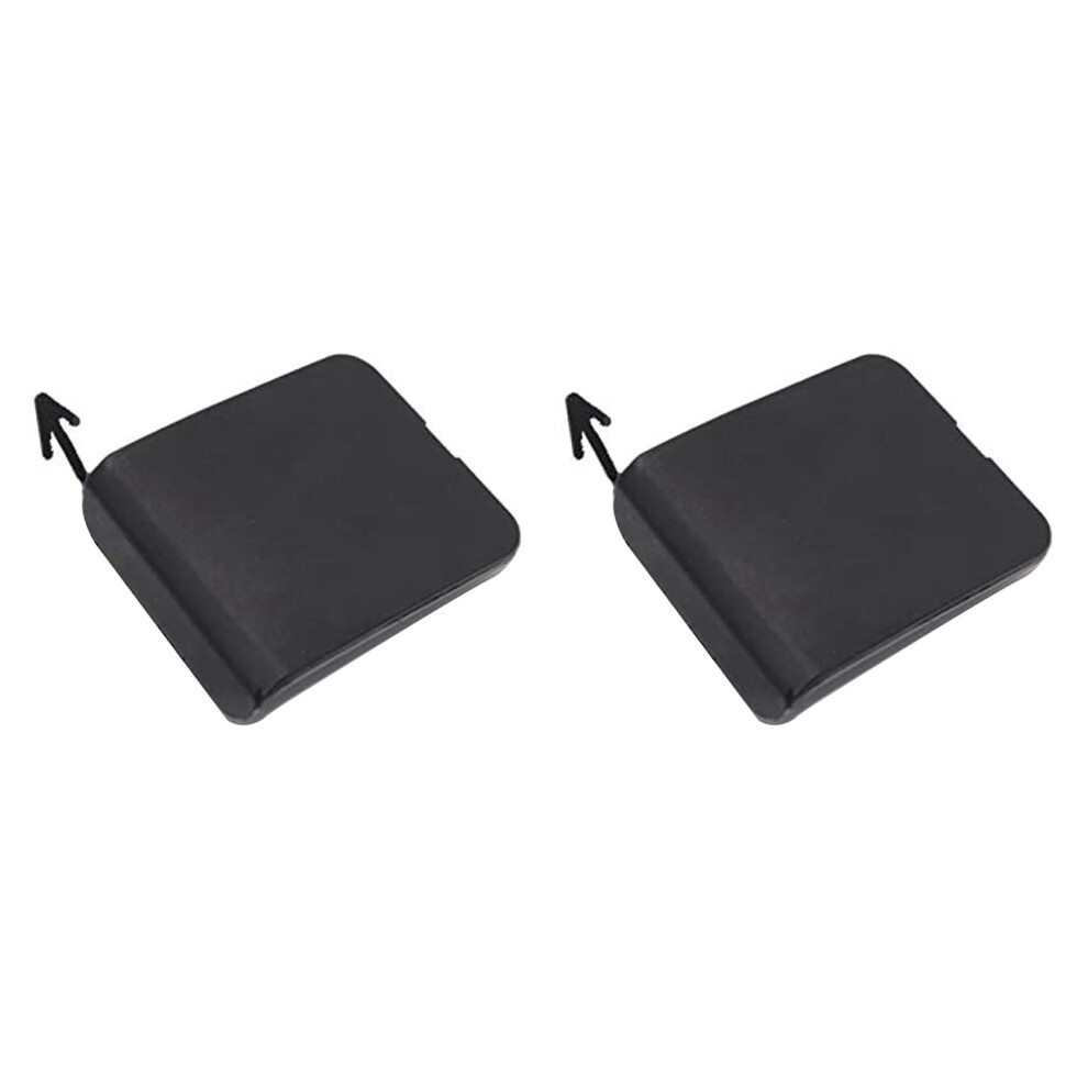 2X Front Bumper Towing Hook Cover Cap Housing Lid Case For Qashqai 2008-2015 622A0-Je20a Black 6031794514576