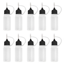 Precision Applicator Bottles For Crafting, Stainless Steel Needle Ensures No Clogs, Great For Diy Quilling And Other Creative Projects
