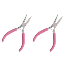 2X Round Concave Plier Wire Looping Plier Precision Plier Wire Bending Tools for DIY Jewelry Making Hobby Projects