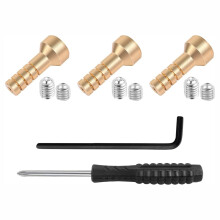 RP75137 Umleitungs-Verlängerungsset für Badewannen- und Duschhähne aus Messing 3 Stück kompaktes Design, kompatibel mit vielen Wasserhähnen