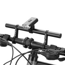 2X Bicycle Handlebar Bracket Extension MTB Mountain Bike Handlebar Extender Expander for M365 Bike Tachometer Mount-30cm