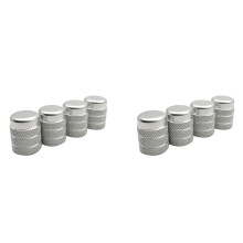2X for 11Th Gen 2022 Center Console Air Vent Outlet Cover Trim Cap Knob Ring Interior,Silver