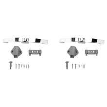 2X Car Push Lock RV Caravan Boat Cabinet Locks Handle Home Drawer Button Locks Furniture Door Lock E