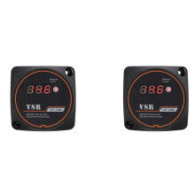 2X Voltage Sensitive Split Relay Digital Display VSR 12V 140A for Car RV Yacht Battery Isolator Charge