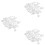 Different Styles White Plastic Gear Set 174 Pcs for RC Toys 1