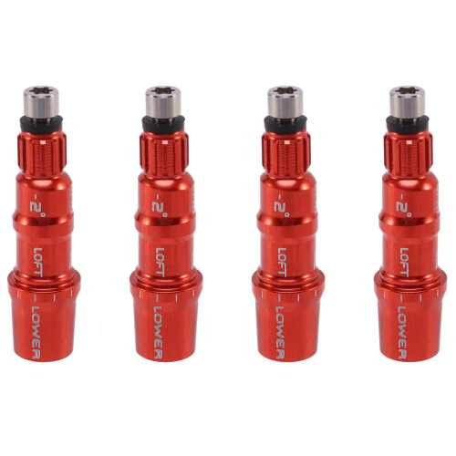 4X 335 RH  Adapter Sleeve for  SIM, M1,M2,M3,M4,M5,M6 Custom Driver Red