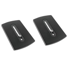 2X Placa de Liberación Rápida para Cámara Libec TH-650HD Placa de Montaje de Cabeza de Trípode con Cámara DSLR