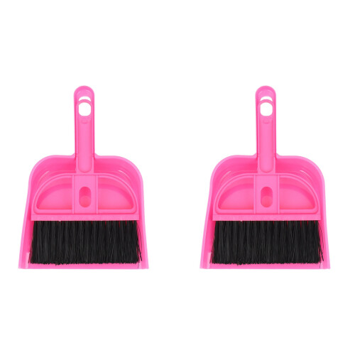 2X  Car Keyboard Cleaning Whisk Broom Dustpan Set