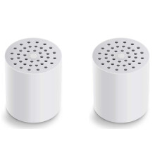 2X Shower Filter Cartridge, 15 Stage Shower Filter for Hard Water, High Output Universal Replacement Filter Cartridge