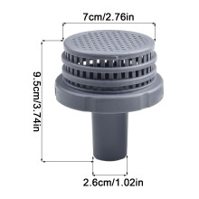 Marke Grillform Filterfilter, Poolzubehör Filterkorb für Intex 25022E, Kunststofffilterbaugruppe 11070