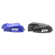 2 Pcs Motorcycle  Cover Imitation Leather  Cover for  DIO AF17/AF18 Motorcycle Modification  & Black