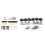 1 Set Guitar Bridge Pins Puller Pulling Remover Extractor Tool & 1 Set Guitar String Tuning Key Pegs/Machine  Knobs 1