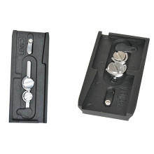 BEXIN 2Pcs 501PL Extended Quick Release Plate P200 for Benro S4 Hydraulic Release Plate 120MM & 90MM