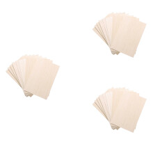 30 Pack Unfinished Wood Sheets,Glued Laminated Wood Thin Wood Board for House Aircraft Ship Boat Arts and Crafts,DIY Ornaments