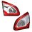 2 Pcs Car Rear Tail Light Inner Side for  Qashqai 2010-2014 EU Version, Right & Left 1