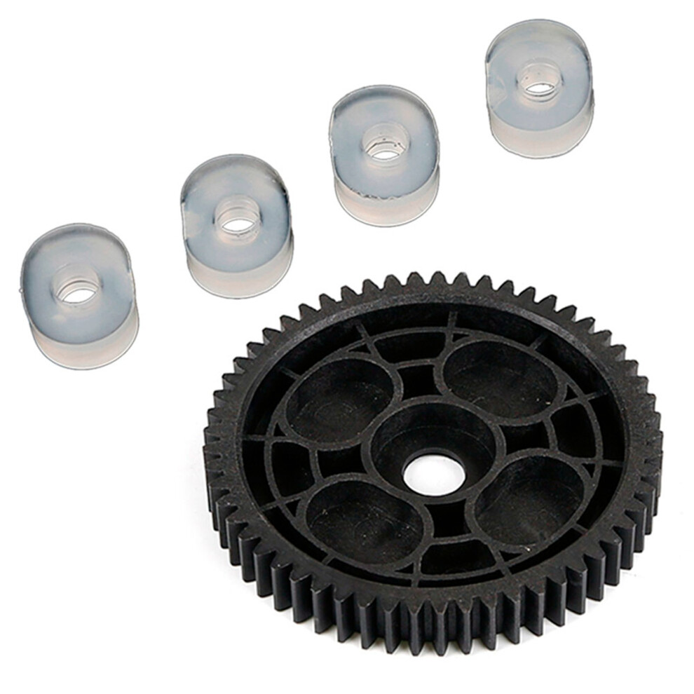 5 Pcs Spur Gear 57 Tooth And Damper Bush Set For 1/5 Hpi Rovan Rofun Baja 5B Rc Car Parts,1 Pcs 66062 & 4 Pcs 65082 6032350244715