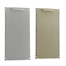 2 Pcs Car Inner Indoor Centre Console Roller Blind Cover - C/E-Calss W204 S204 W212 S212, Grey & Beig