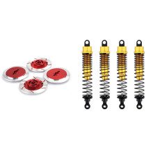 Brake Disc for RC 1/10 Car HSP Fly Fish Buggy Truck with Assembled Spring Damper Suspension for 1/10 HSP RC Cars