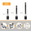 1 Set 80mm CNC Engraving Machine Press Plate Clamp Platform Splint & 1 Pcs Extension Hex Shank Drill Nut Driver Bit Set 9