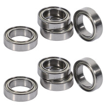 8 Pcs Bearing (10X15X4mm/8X5X2.5mm) BE003 for JLB Racing CHEETAH 1/10 Brushless RC Car Parts Accessories