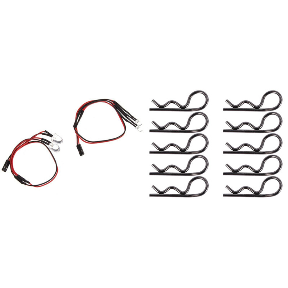 2Pcs For Jlb Racing Cheetah 1/10 Brushless With 10Pcs Spring Lock For Jlb Racing Cheetah 11101 21101 J3 Speed Light 6031056672082