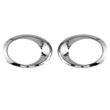 2x Chrome Fog Light Cover Bezel Trim Ring for Fusion Mondeo 2013-2016 DS7Z17E810AA Right & DS7Z17E811AA Left
