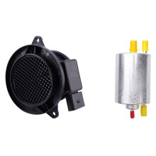 1 Pcs Mass Air Flow Sensor Meter & 1 Pcs 0024773001 Fuel Filter