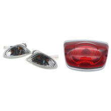 3x Motorcycle Rear Turn Signal Indicator Light Blinker for LX LXV S 50 125 150