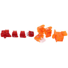 2set Motorcycle Horn Button Turn Signal Button for DIO ZX AF27 AF28 AF34 AF35 Red & Orange