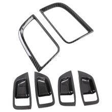 2 Pcs Car Air Conditioning Vent Outlet Cover Trim Car Styling & 4 Pcs Car Door Handle Bowl Protector Cover Trim Moldings