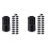 Waterproof Wire Connectors, Grease Cap Outdoor Electrical Wire Cap Nuts for Low Voltage Landscape Lighting,Black(40Pack) 1