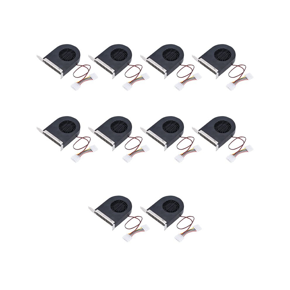 10X System Pci Slot Blower Cpu Case Cooling Fan New Cooling Fans Pci For Computer 4713743419256
