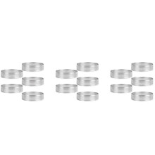 15 Stücke Kreisförmige Tortenringe mit Löchern Edelstahl Obstkuchen Quiches Kuchen Mousse Form Küche Backform 9cm