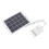 Portable Mini Solar Charger, High Conversion Efficiency Polysilicon Solar Panel For Outdoor Adventures, 3W Maximum Power 5V Working Voltage, 5